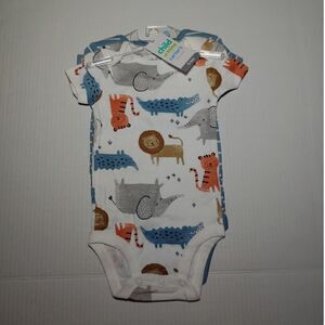 Carters Boys NEW w/Tags "Child of Mine" 2 piece Onesies - sz. 3-6 months